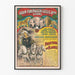 Vintage poster Adam Forepaugh & Sells Bros - Historisch circus spektakel