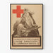 Vintage poster van het Poolse Rode Kruis - De grootste Poolse moeder