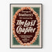 Vintage theaterposter The Last Chapter van George H. Broadhurst