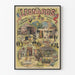 Vintage Poster The Leonard's Amerikaanse pantomimes attractie variété