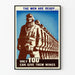 Amerikaanse vintage militaire poster « The Men Are Ready »