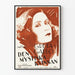 Vintage poster Greta Garbo - Het mysterieuze dame