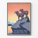 Vintage poster Nationaal Park - Bescherming van de Wilde Dieren