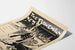 Vintage poster The New Bohemian Monthly