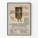 Vintage poster The New York Sunday Herald - 3 mei