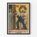 Vintage poster against tuberculosis - Red Cross prevention poster