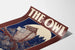 Vintage poster uil en reclame "The Owl"