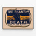 Vintage Poster The Phantom Death by W. Clark Russell — framed artwork on a wall