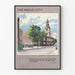 Decoratieve Poster Kerk St Clement Danes - The Proud City