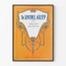 Retro poster The Sentinel Asleep - vintage wanddecoratie