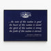 Patriotic Citations Poster Franklin D. Roosevelt — framed artwork on a wall