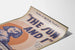 Poster Theater The Sun and I - Vintage art deco stijl
