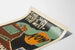 Vintage affiche van het theater The Sun Rises in the West