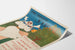 Vintage poster The Sunday Journal, illustratie Art Nouveau