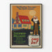 Vintage poster Sherwin-Williams hittebestendige huiseigen schilderkunst