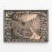 Vintage Religious Poster Keep Close to the Saviour's Side — framed artwork on a wall