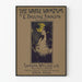 Vintage poster 'The White Wampum' van E. Pauline Johnson