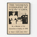 Historisch Poster De Vrouwelijke Verovering van New York 1908