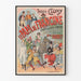 Poster Théâtre Cluny De vader van Francine Operette Vintage
