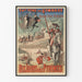 Vintage theaterposter Tien dagen in de Pyreneeën