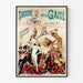 Vintage poster Théâtre de la Gaîté - Het Land van het Goud