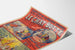 Vintage poster van De Gelaarsde Kat Théâtre Galerie Vivienne