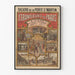 Vintage theaterposter - De wurgers van Parijs