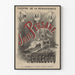 Vintage theaterposter La Jolie Persane operette