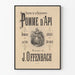 Poster Théâtre de la Renaissance - Pomme d'Api door J. Offenbach