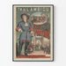 Poster Théâtre de l'Ambigu - Le Fils de Porthos