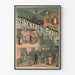 Vintage Theaterposter Le Ventre de Paris