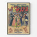 Vintage poster van operette Les P'tites Michu - Théâtre des Bouffes-Parisiens