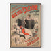 Poster Théâtre Mam'zelle Crénom Opérette Bouffe en 3 Actes