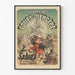 Poster Théâtre des Folies-Bergère De Sfinxen vintage