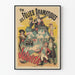 Vintage theaterposter van de Folies Dramatiques Juanita