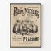 Vintage poster Le Beau Nicolas – Théâtre des Folies Dramatiques