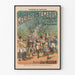 Vintage poster Le Mariage au Tambour - Théâtre du Châtelet