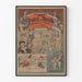 Poster Frans Theater Revue Féerie Parijs-Rouen Kostuums Choubrac