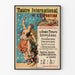 Poster van het Internationale Tentoonstellings Theater - Grote Egyptische Troep