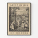 Vintage poster Le Pain Bis - Opéra Comique in één akte