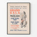 Vintage Poster of the Grand Gala at the National Opera Theatre 1940