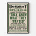 Vintage theaterposter "They Knew What They Wanted"