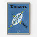 Vintage reclameposter Thiacyl sulfonamide