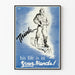 Vintage militaire propagandaposter Think His Life Is In Your Hands