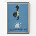 Vintage poster promoting book preservation awareness