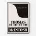 Poster Concert Thomas McIntosh in het Nationaal Cultuurcentrum 1984