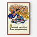 Vintage poster van industriële en militaire motivatie