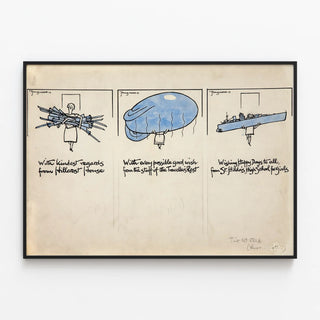 three-cartoon-figures-of-women-carrying-rifles-a-balloon-and-a-warship