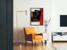 Artistic poster 'Tijd van leven' for wall decoration