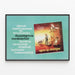 Vintage promotional poster for Kinderboekenweek October 15-25 — framed artwork on a wall